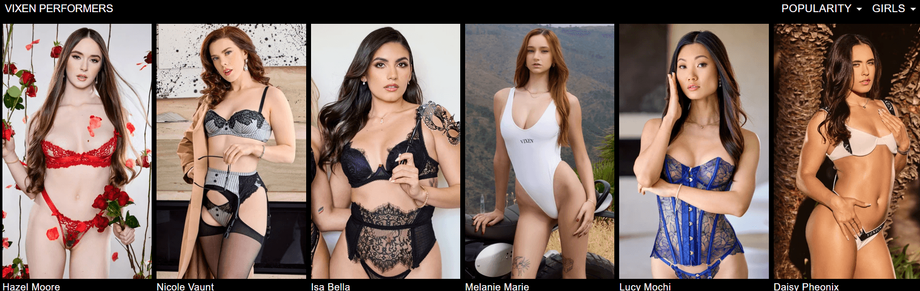 vixen performers screenshot